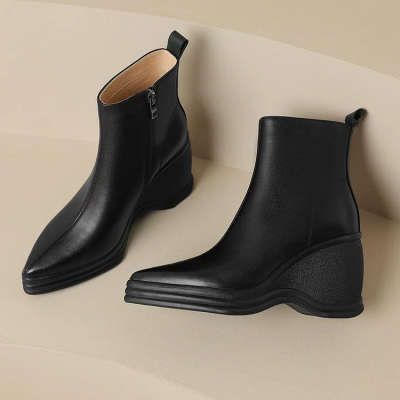 Women'S Fashion Korea - 2026 Spring/Autumn/Winter New French Retro Pointed
