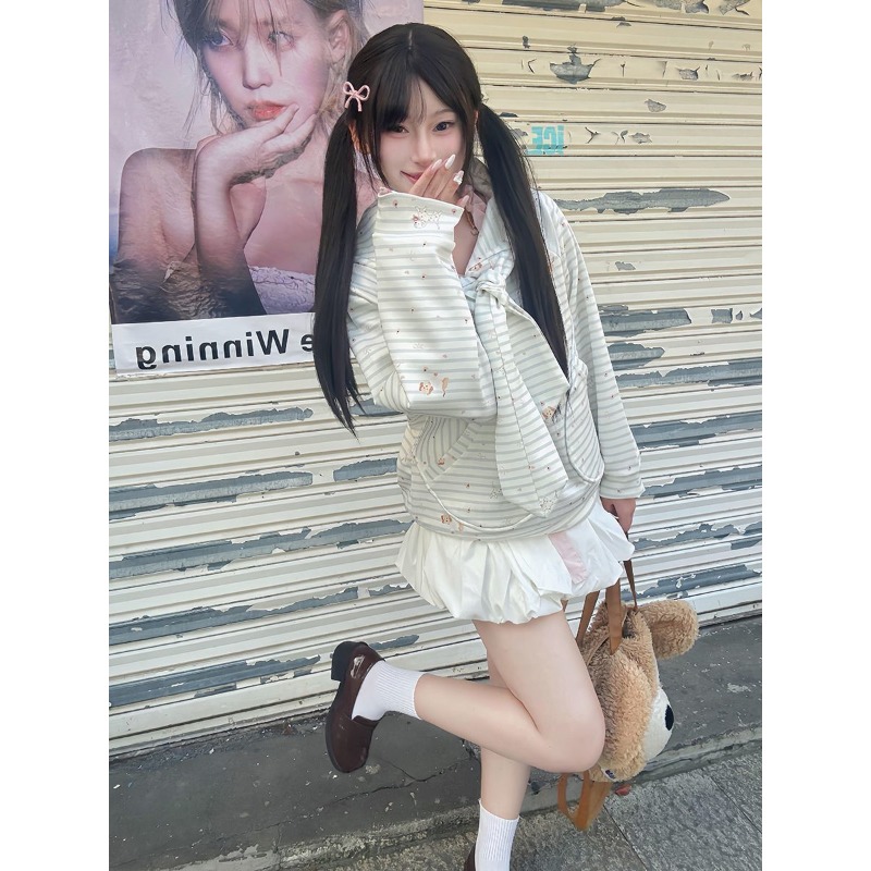 All-over Cute Coat Korean Styl - Women Fashion Over The Years ulasan dan harga
