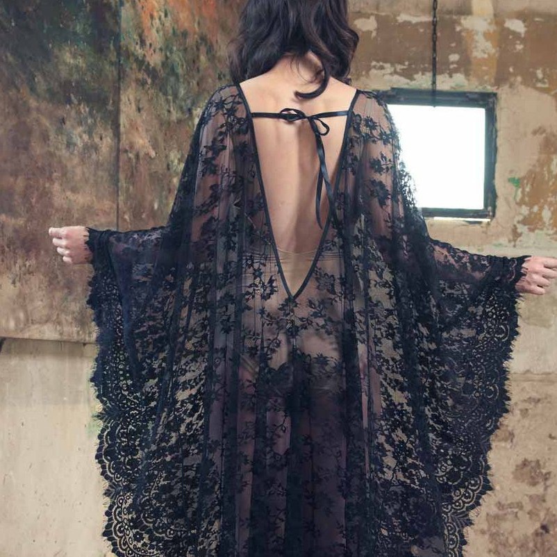 Women's Loose Lace Long Dress, - Women Fashion Photoshoot ulasan dan harga
