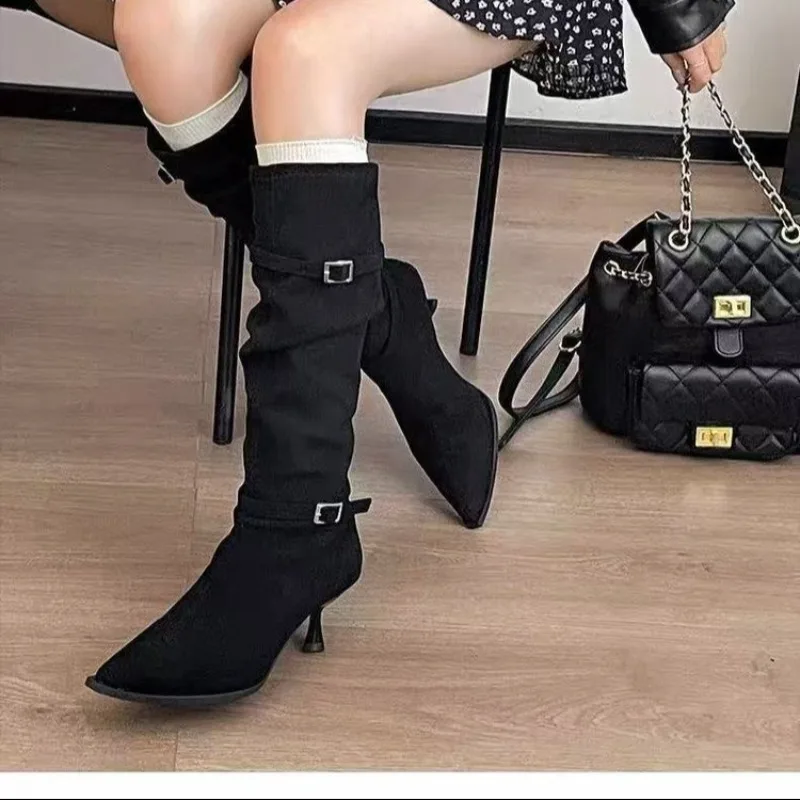 Autumn Winter Fashion 2026 Wom - Women'S Fashion Knee High Boots ulasan dan harga