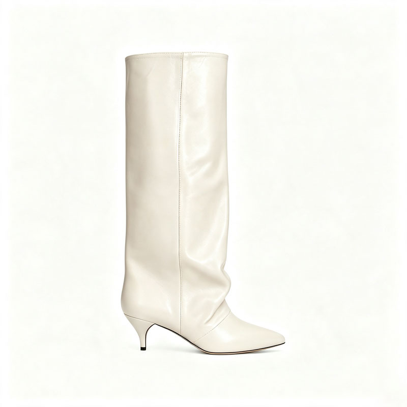 New Autumn and Winter Pointed  - Women'S Fashion Knee High Boots ulasan dan harga