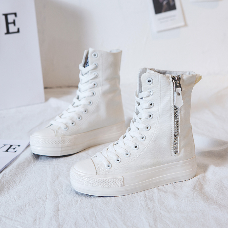 Women's Shoes New High-top Sid - Women'S Fashion Korea ulasan dan harga
