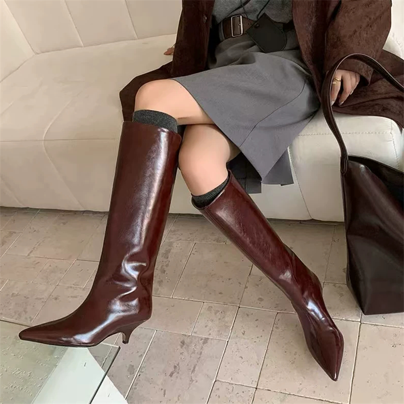 Steet Style New Winter Fashion - Women'S Fashion Knee High Boots ulasan dan harga