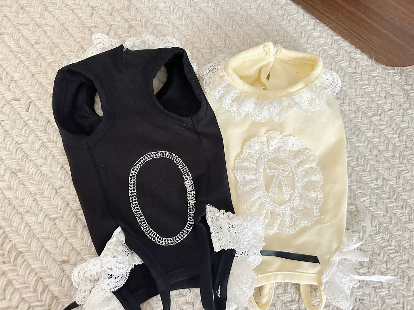 Vintage Korean Style Pet Cotto - Lace Trim Cami ulasan dan harga