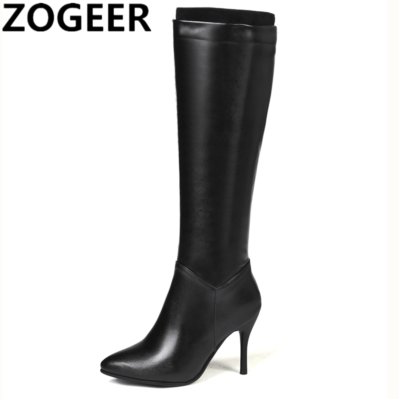 Classic Autumn Winter Knee Hig - Women'S Fashion Knee High Boots ulasan dan harga