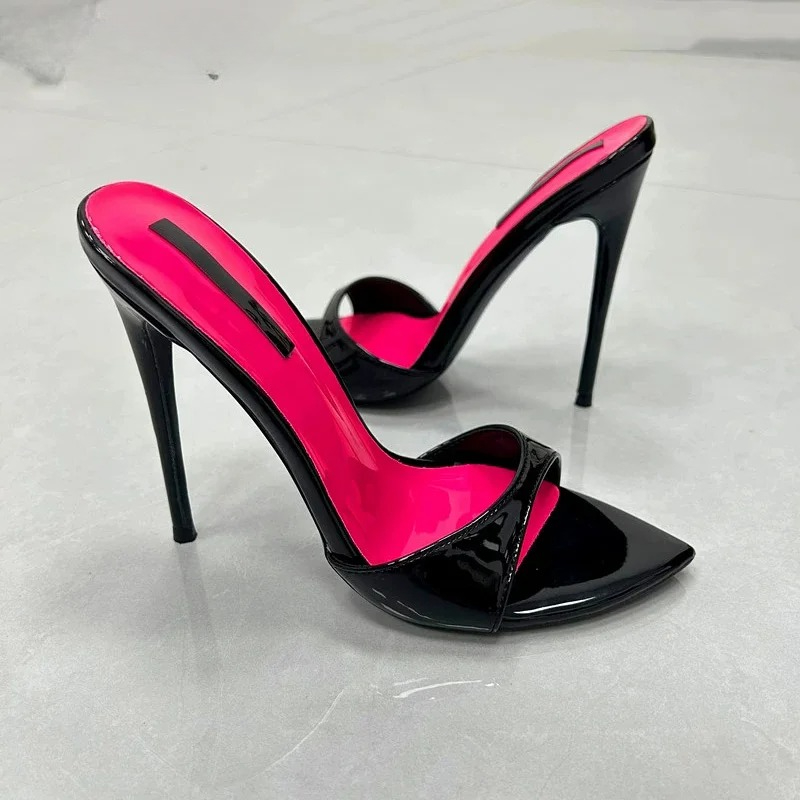 Fashion Woman Black Stilettos  - Women'S Fashion Shoes ulasan dan harga