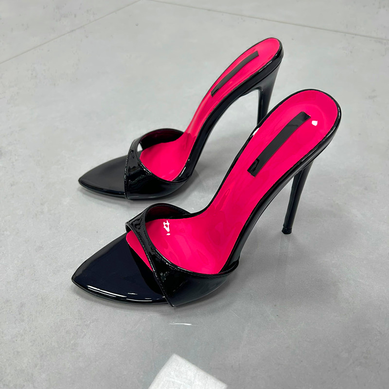 Fashion Woman Black Stilettos  - Women'S Fashion Shoes ulasan dan harga